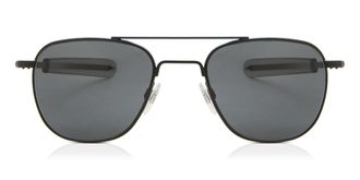 American Optical Original Pilot 3GYN Mens Sunglasses Black Size 52