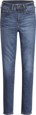 Levi's High-Waisted Skinny Jeans - Dames - Skinny Jeans - Blauw - W31 L30 - Katoen - Jeans