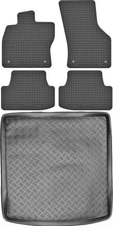 OEM Volkswagen Golf Vii Kombi De 2012 A 2020. Juego De Alfombrillas De Goma Para Coche Y Maletero
