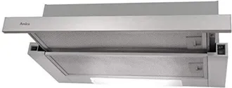 Amica Campana Extractora Amica Otp6233i Acero Inox 59.8 Cm Silenciosa