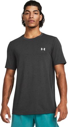 Under Armour Mens Tech Vent Geode Short Sleeve T-Shirt Top Mod Grey/Black XXL