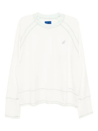 Asics T-shirt con ricamo - Bianco