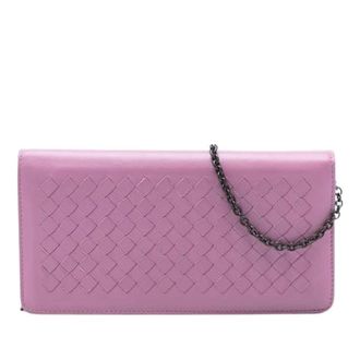 Bottega Veneta Pre-owned Clutches, female, Purple, Size: ONE SIZE Pre-owned Crossbody Bag
