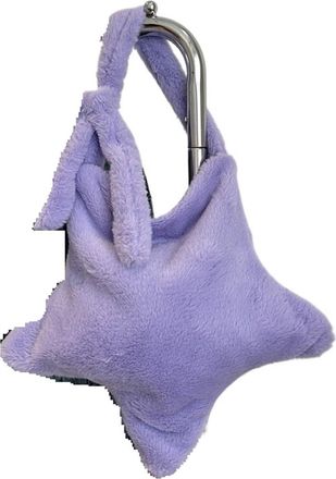 Generic Womens Plush Bags Plush Bag Crossbody Bags For Women Large Capacity Girls Shoulder Vintage Tote Handbags Female Purse(PURPLE)