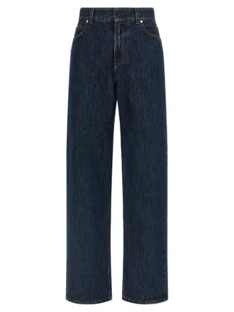 Fendi Ff Jeans Blue