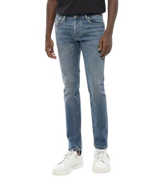 Diesel Blue Slim Mid Rise Jeans