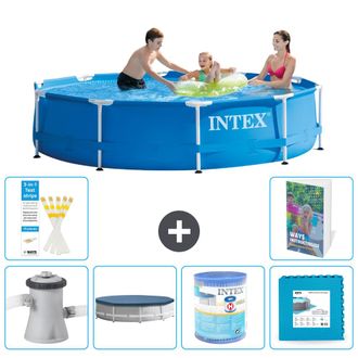 Intex Piscina Con Estructura Redonda - 305x76 Cm - 7-piezas S254