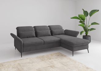 Sit&more Ecksofa »Emely, inkl. Sitztiefenverstellung« wahlweise mit Bettfunktion,Bettkasten,Kopf- & Armteilverstellung