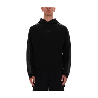 Versace Jeans Couture Hoodies & sweatvesten, Heren, Zwart, M, Hoodies