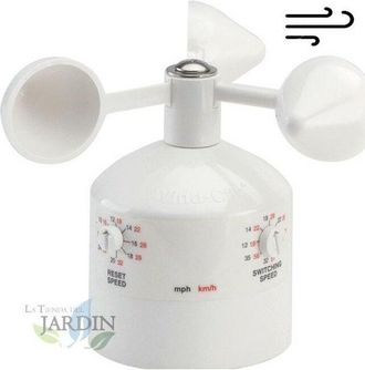 Hunter Sensor De Viento Wind-clik Monitoreo De Viento Para Control Autom&aacute;tico De Riego