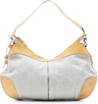 Celine Pre-owned Celine Macadam Denim Shoulder Bag Ladies SC-ST-0087