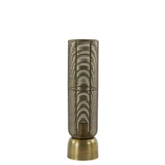 Light & Living L&aacute;mpara De Mesa - Lezuza - Bronce - Metal - E27 - Light&living