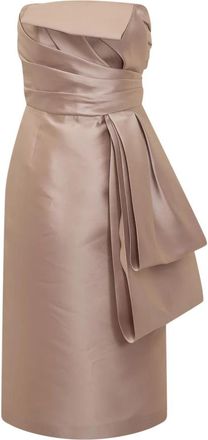 Alberta Ferretti Elegante Jurken - Dames - Korte kleedjes - Paars - M - Kleedjes