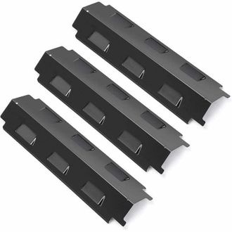 OEM Juego De 3 Difusores De Calor De 37 Cm Para Parrillas De Gas Char-broil, Cclife, Landmann, Uniflame, Fire Mountain, Barbecook Y Outback (pieza De Repu