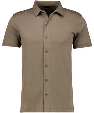 Ragman Poloshirt RAGMAN, Herren, Gr. XXL, braun (mokka, 835), Baumwolle, regular fit, ohne Ausschnitt, Shirts Poloshirt