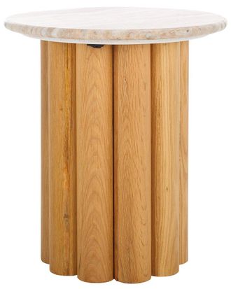 Safavieh Couture Roxiella Marble Top Accent Table