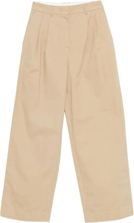 Dunst pleated-front trousers - Neutrals