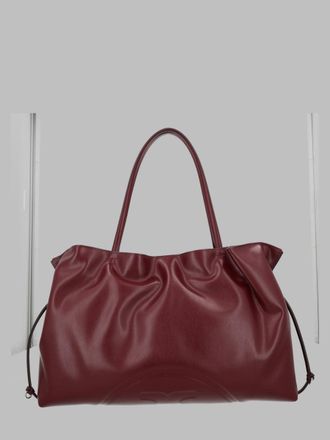 Tory Burch Womens Shopping Bag Ella Natuura Bordeaux Polyester Handbags Hand
