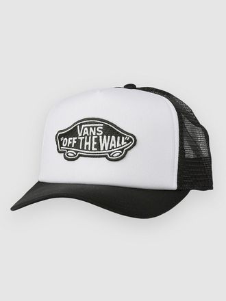 Vans Classic Patch Curved Bill Trucker Cap white