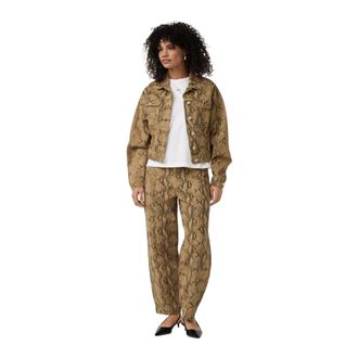 Alchemist Broeken, Dames, Bruin, L, Katoen, Abbi Broek