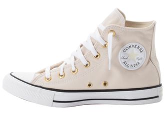 Converse Sneaker CONVERSE CHUCK TAYLOR ALL STAR PEACHED CANVAS, Damen, Gr. 37,5, weiss (light dune, wei&szlig;, gold), Textil, Schuhe Sneaker