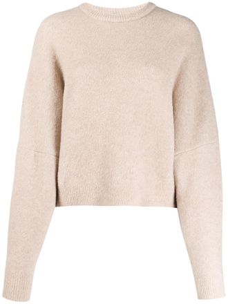 Nanushka long-sleeve fitted jumper - Neutrals