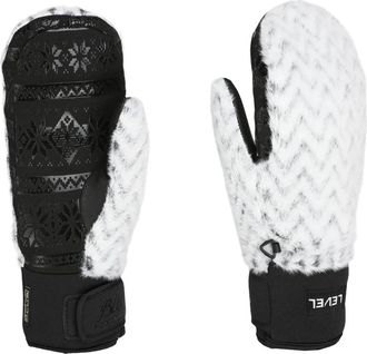 Level Moffola Siberian - Dames - Ski Accessoires - Wit - L - Leer - Fitness
