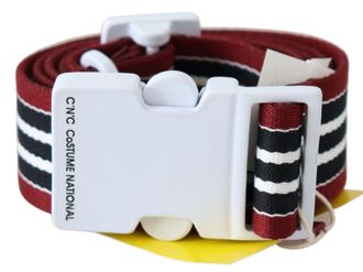 Costume National Cotton And Canvas Regular Mens Belt