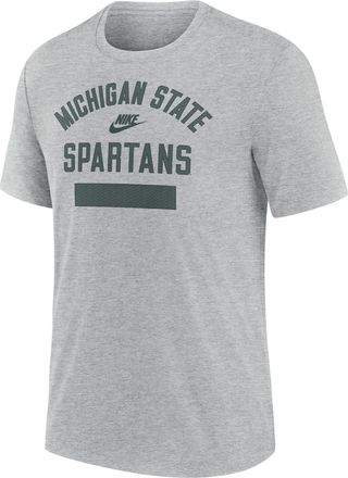 Nike Michigan State Legacy Nike Mens College T-Shirt in Grey | NJFD06GMSV-AC2