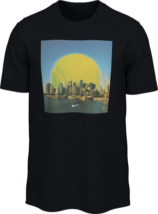 Nike Mens Court Tennis T-Shirt in Black | JU1471-010