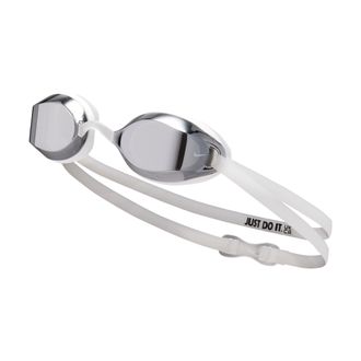 Nike Unisex Swim Legacy Comfort Mirrored Goggles in Grey | NESSF132-040