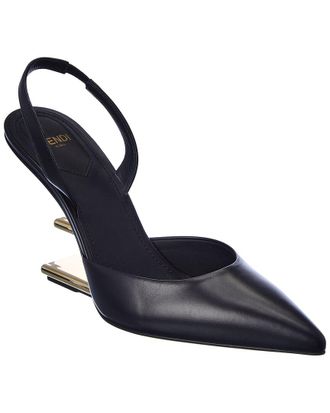 Fendi Fendi First Leather Slingback Pump
