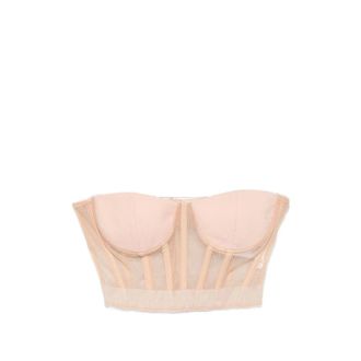 Elisabetta Franchi Top senza maniche - - Tops - Donna - Beige - M