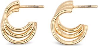 Shaun Leane Orecchini a cerchio Bound - Oro