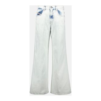 Diesel Jeans, Dames, Blauw, W27 L30, Katoen, Vintage Flare Jeans 1978