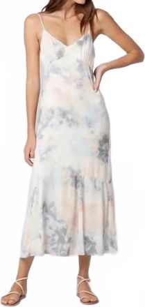 Saltwater Luxe Tank Midi Dress In Multi