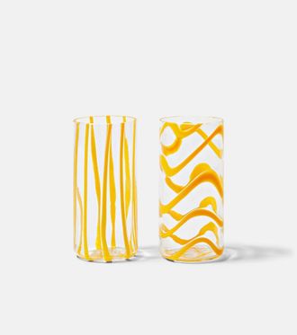 NasonMoretti Cyrcus set of 2 highball glasses
