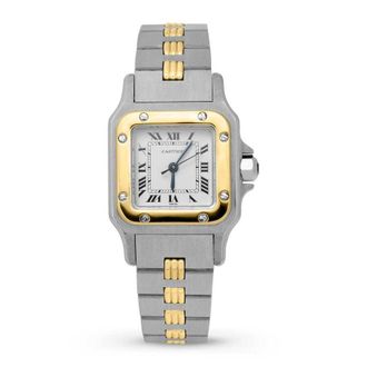 Cartier Pre-owned Cartier Cartier Santos Carree Automatic White Dial Ladies Watch 0902