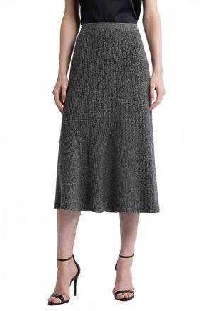 Kobi Halperin Womens Femi Skirt In Heather Black