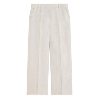 Max Mara Wide Trousers, female, Beige, Size: M Weekend Trousers