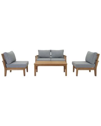 ModWay Discontinued Modway Marina 5-Piece Teak Outdoor Patio Set