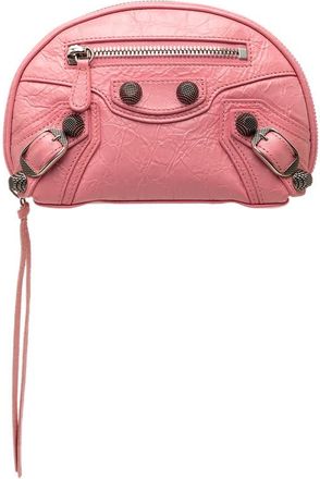 Balenciaga Pre-owned Balenciaga Lambskin Motocross Le Cagole Makeup Pouch XS Ladies BLY4BNP3IOB8CWZQ