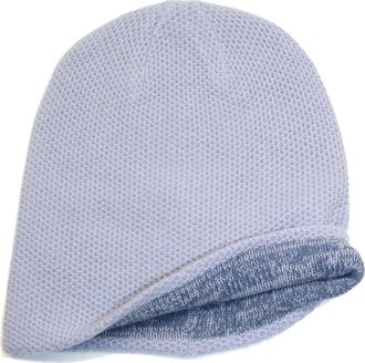 Portolano Reversible Cashmere Beanie in Periwinkle at Nordstrom Rack