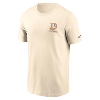Nike Denver Broncos Essential Vintage Mod Nike Mens NFL T-Shirt in Brown | N19915A8WV-30H