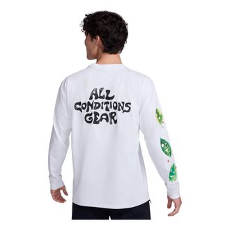 Nike ACG Long Sleeves T-Shirt Asia Sizing White HJ0803-121