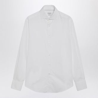 Brunello Cucinelli Brunello Cucinelli White Cotton Shirt