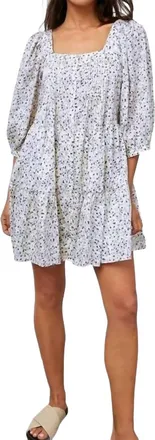 Rails Pippa Dress In Watercolor Buds