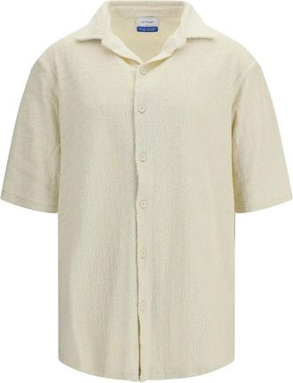 Off-white Camisa de Boliche Off Terry - Shirts - Hombre - Beige - M