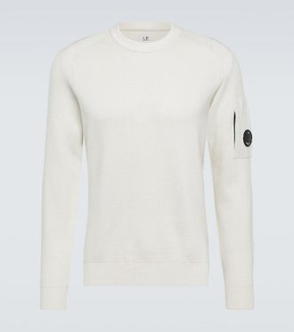 C.P. Company C. P. Company White Cotton Knitwear from