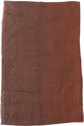 Faliero Sarti Rectangular Gradient Scarf with Delicate Fringed Edges